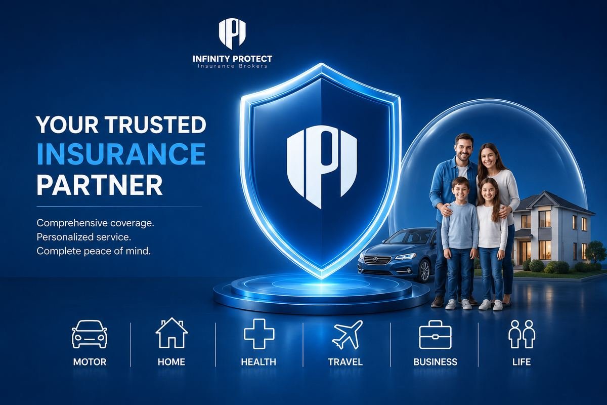 Protect What Matters Most - Infinity Protect Insurance Brokers Lebanon Family with Home, Car, Health, Travel Protection